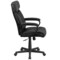 Emma and Oliver High Back Leather Executive Swivel Office Chair with Slight Mesh Accent and Arms